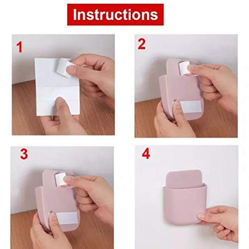 Wall Mounted Mobile/Remote Holder (Pack of 4)