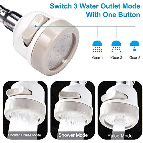 360° ROTATING FAUCET BOOSTER SHOWER