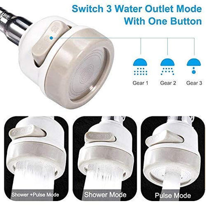 360° ROTATING FAUCET BOOSTER SHOWER