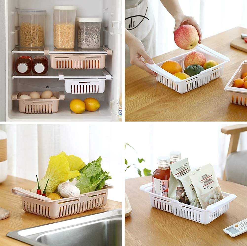 Adjustable Fridge Storage Rack™ (Pack of 4)