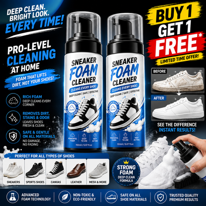 Sneaker Foam Cleaner 👟BUY 1 GET 1 FREE💫