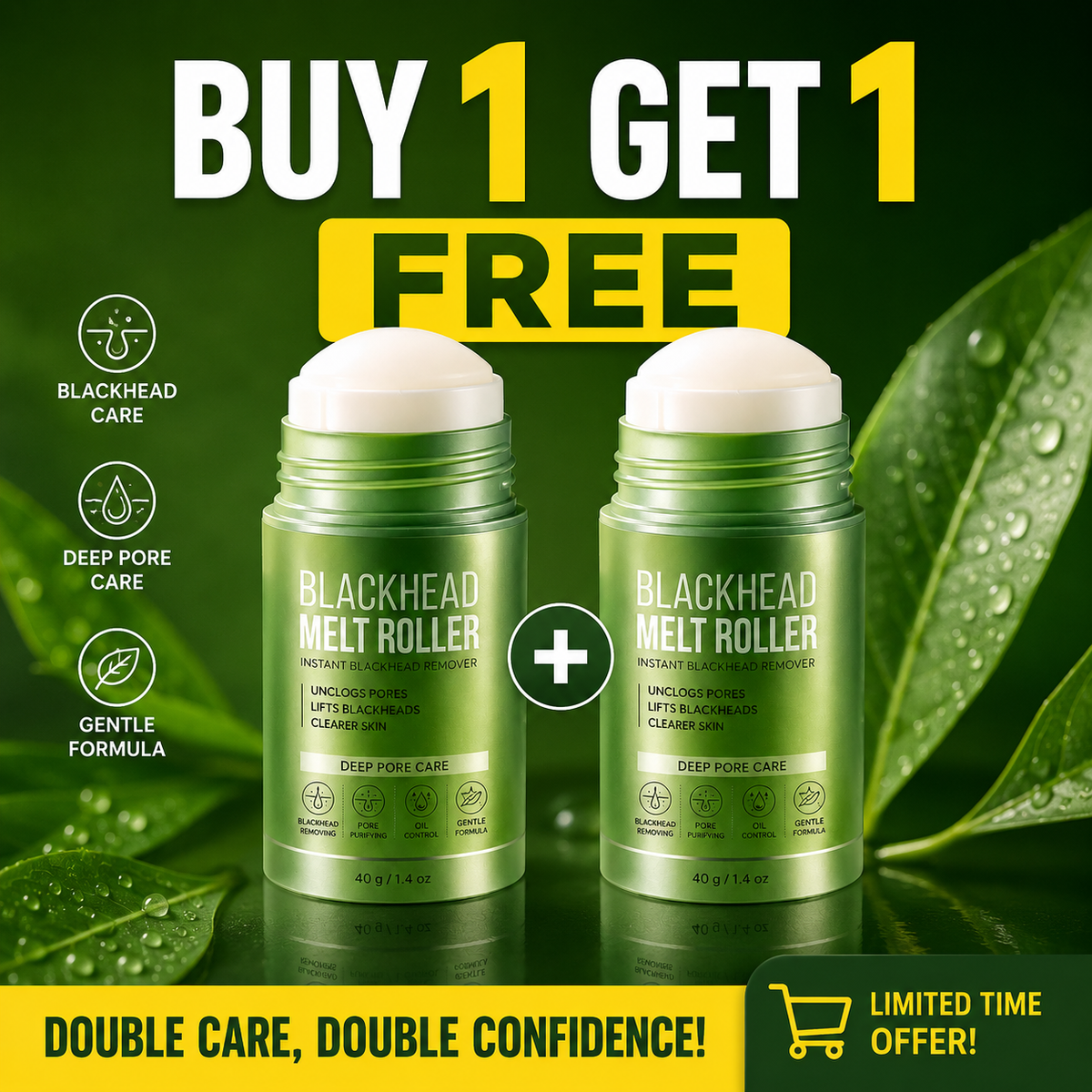 Blackhead Melt Roller ✨BUY 1 GET 1 FREE💚